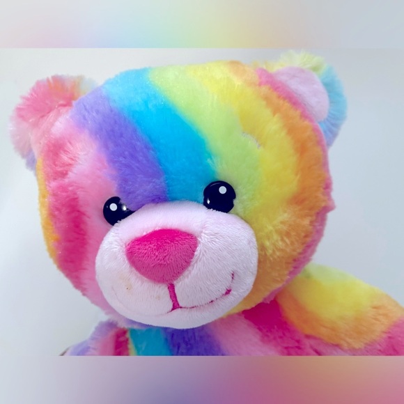 18” Build A Bear Rainbow Plush Stuffed Animal - Picture 4 of 7
